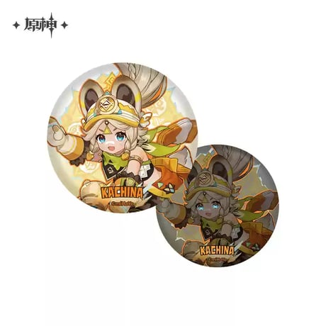 【原神公式店】ナタ 缶バッジ 12元