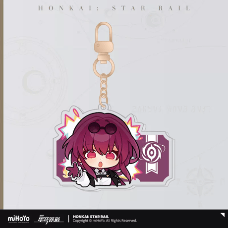 【崩スタ公式店】パム展覧会 ちびキャラ アクリルキーホルダー A 28元