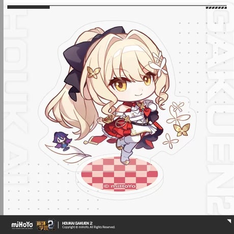 【崩壊学園2公式店】崩壊学園編 ちびキャラ アクリルスタンド 38元