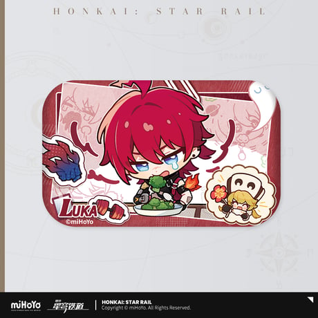 【崩スタ公式店】パム留影簿 缶バッジ A 15元 （予約200日以内発送）
