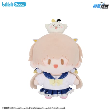 【ブルアカ】bilibiliGoods コラボ TOP頂宝 ぬいぐるみ 89元 （予約160日以内発送）