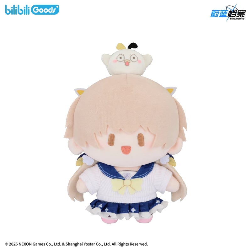 ブルアカ】bilibiliGoods コラボ TOP頂宝 ぬいぐるみ 89元 | ちゃぱん