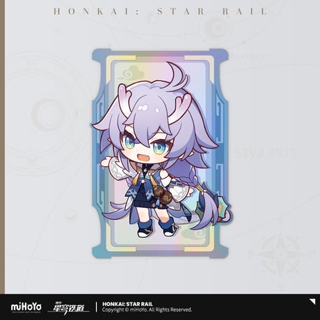【崩スタ公式店】列車周遊記 ちびキャラ ホロカード 10元