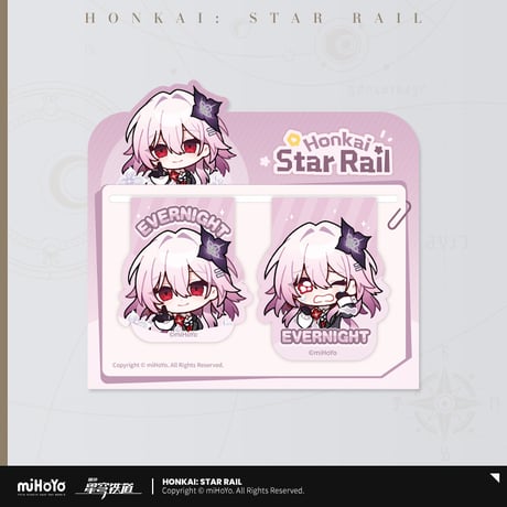 【崩スタ公式店】パム展覧会 ソフトマグネット 20元
