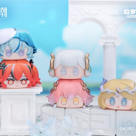【KURO GAMES旗艦店】鳴潮 お団子 つみつみ フィギュア セット 478.4元