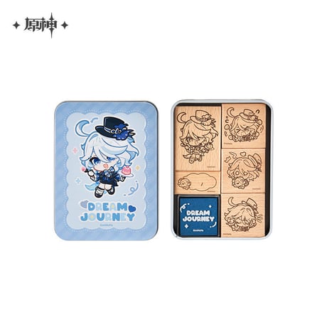 【原神公式店】星稚夢旅 スタンプ 48元 （予約12下発送）