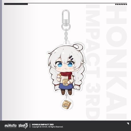 【崩壊3rd公式店】 養成計画 キアナ 可動 キーホルダー 28元 (予約200日以内発送)