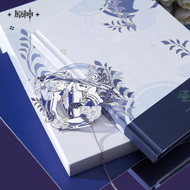 原神公式店】神里綾人 ノート＆ブックマーク 109元 （予約12上発送