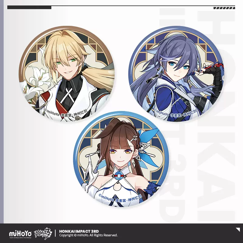 崩壊3rd公式店】聖痕 缶バッジ 3個組 24元 | ちゃぱん 崩壊3rd公式店】聖痕 缶バッジ 3個組 24元 | ちゃぱん