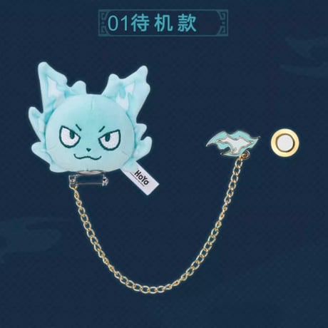 【崩スタ公式店】しっぽ マスコット バッジ 38元