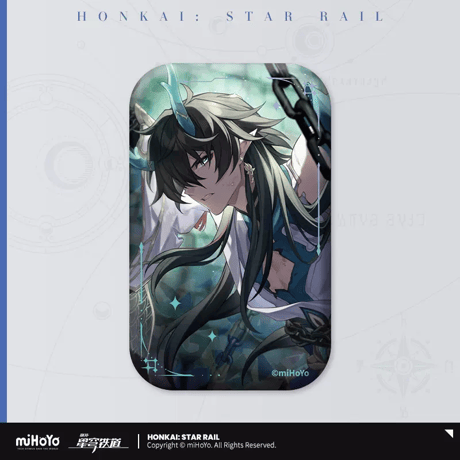 【崩スタ公式店】光円錐 スクエア 缶バッジ A 15元
