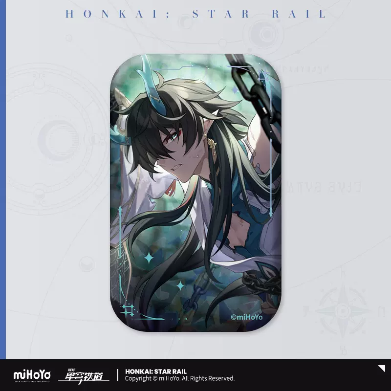 崩スタ公式店】光円錐 スクエア 缶バッジ A 15元 | ちゃぱん