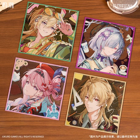 【鳴潮】潮声信箋 アクリル色紙 29元 (予約2027年1下発送)