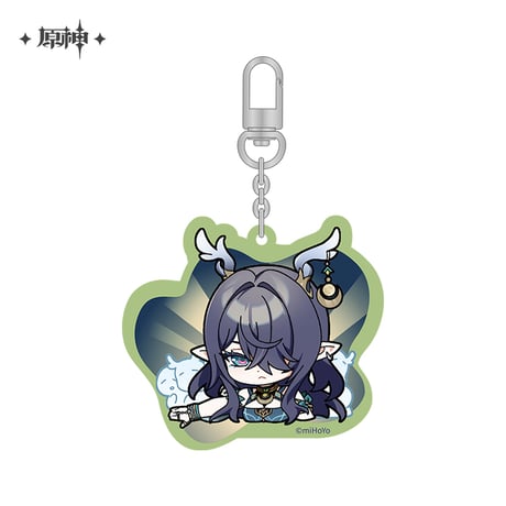 【原神公式店】ナドクライ ちびキャラ キーホルダー 28元