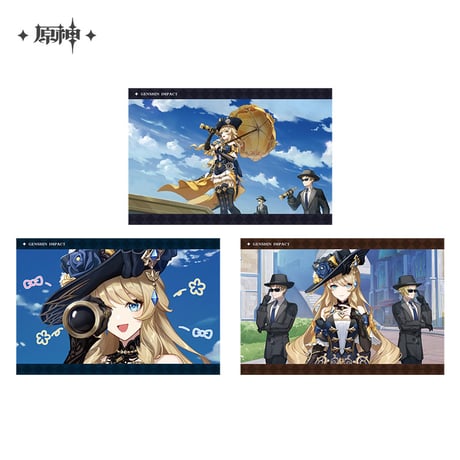 【原神公式店】PV キャラ カード C 18元