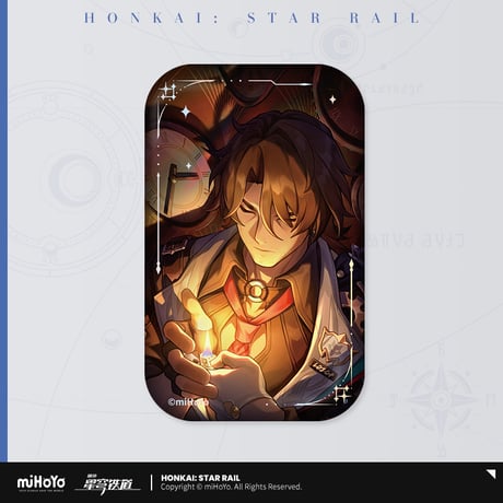 【崩スタ公式店】光円錐 スクエア 缶バッジ B 15元