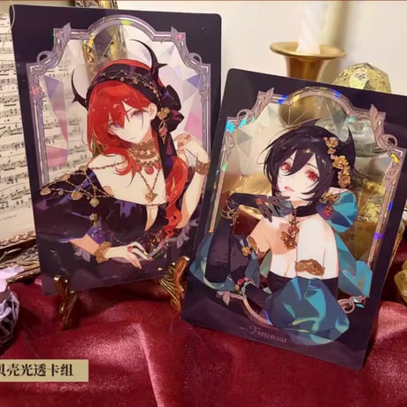 【明日方舟】公式絵師 ASK 氏 RUBY スルト & エンテレケイア フルセット 170元