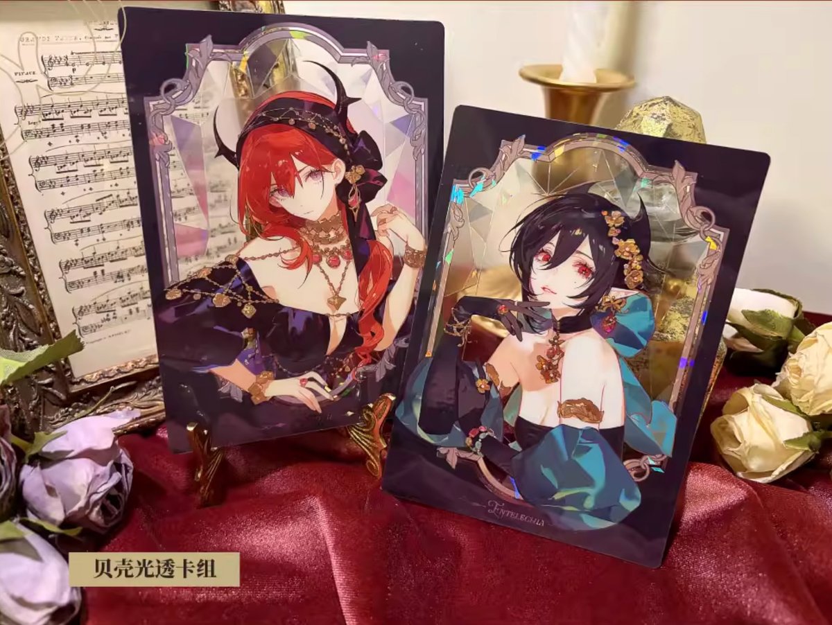 明日方舟】公式絵師 ASK 氏 RUBY スルト & エンテレケイア フルセット
