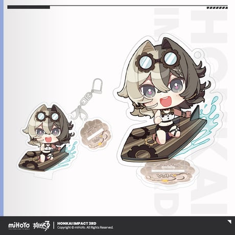 【崩壊3rd公式店】 英傑 ガチャランド 2way チャーム 28元 (予約200日以内発送)