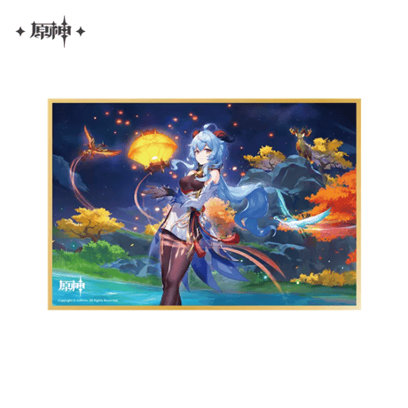 【原神公式店】キービジュアル 色紙 28元