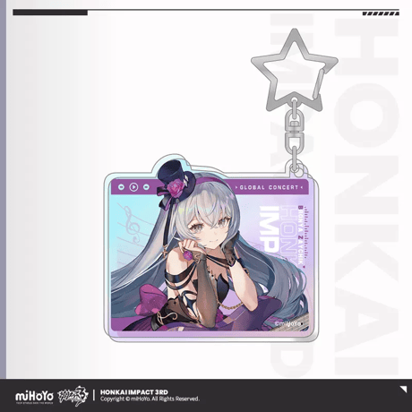 【崩壊3rd公式店】林海綺律 キーホルダー 28元