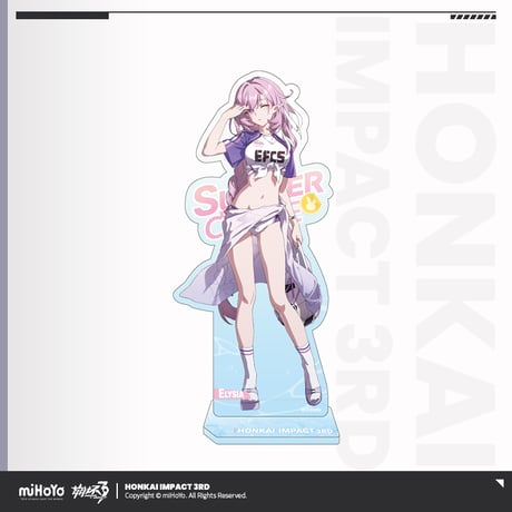 【崩壊3rd公式店】悠遊夏日 十三英傑 アクリルスタンド 48元
