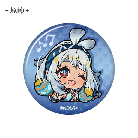 【原神公式店】ナタ ちびキャラ 缶バッジ 12元