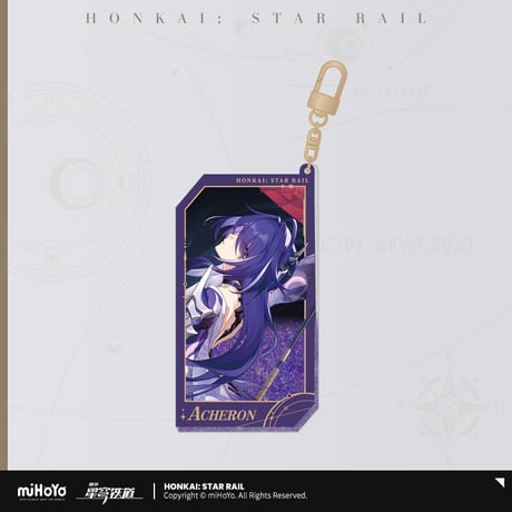 【崩スタ公式店】群星邀約 流砂 キーホルダー A 40元