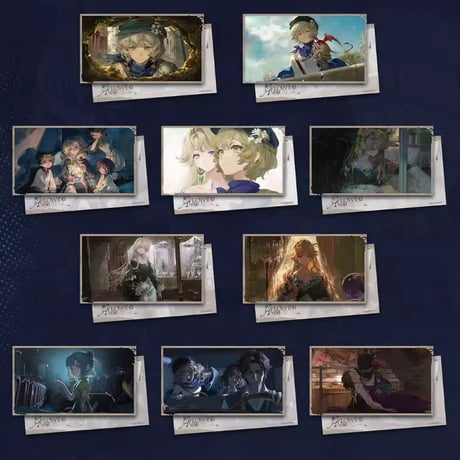 【重返未来1999】2511 CG ポストカード 25元 （予約200日以内発送）