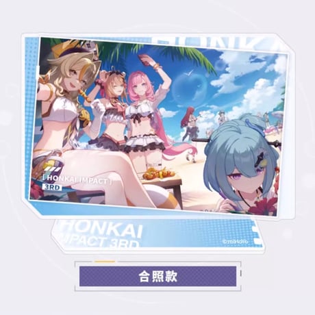 【崩壊3rd公式店】CG アクリルスタンド 第1弾 28元