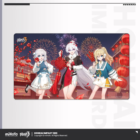 【崩壊3rd公式店】CGイラスト デスクマット 60元