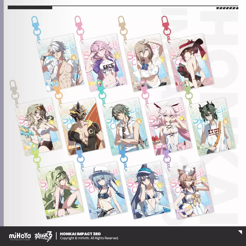 崩壊3rd公式店】悠遊夏日 十三英傑 キーホルダー 32元 | ちゃぱん 崩壊3rd公式店】悠遊夏日 十三英傑 キーホルダー 32元 | ちゃぱん