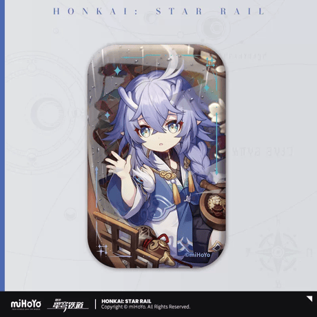 【崩スタ公式店】光円錐 スクエア 缶バッジ A 15元