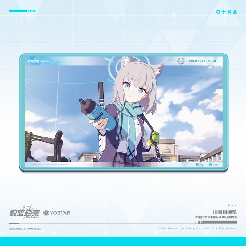 ブルアカ公式店】デスクマット 第一弾 88元 | ちゃぱん