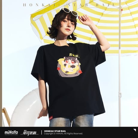 【崩スタ公式店】キメラ Tシャツ ひねくれ者 129元 （予約10下発送）