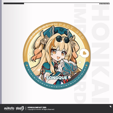【崩壊3rd公式店】第2部 ちびっこ 缶バッジ 15元