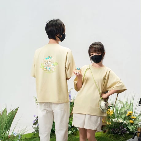 【明日方舟公式店】紅山森林動物園 コラボ Tシャツ スズラン 138元 （予約170日以内発送）