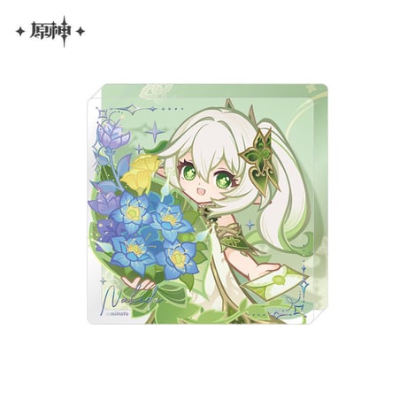 【原神公式店】芳信聡音時 アクリルブロック 48元 （予約6上発送）