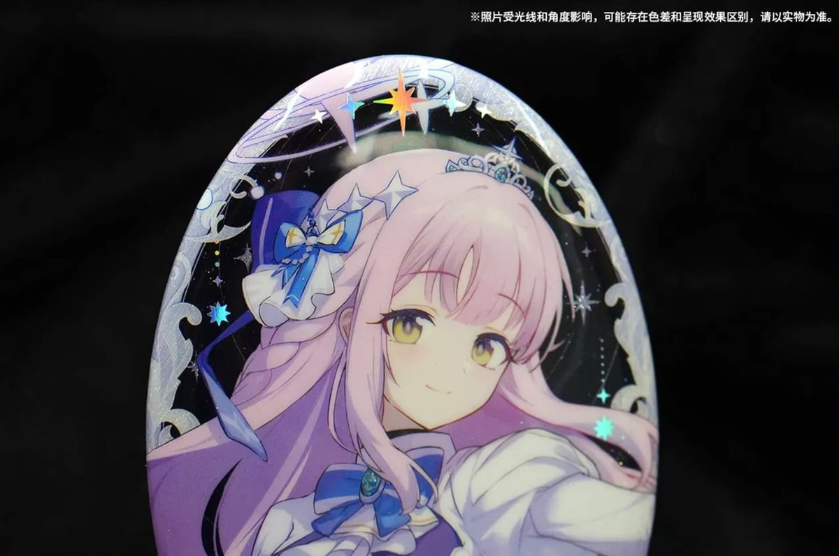 ブルアカ公式店】2610A ミカ 群星頌歌 缶バッジ 25元 （予約170日以内