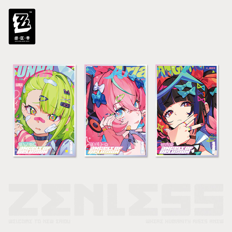 ゼンゼロ公式店】妄想綺夢 アクリル色紙 48元 （予約9中発送） | ちゃぱん