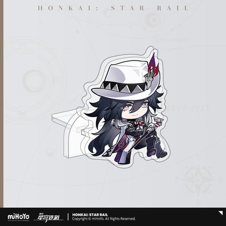【崩スタ公式店】2604 ミスターフク郎の客室 アクリルスタンド 32元 （予約200日以内発送）