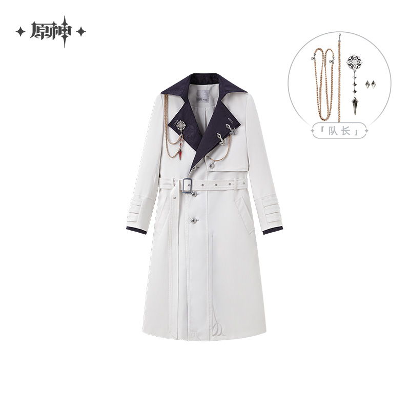 原神公式店】霜痕与権焔 トレンチコート 「隊長」 549元 （予約