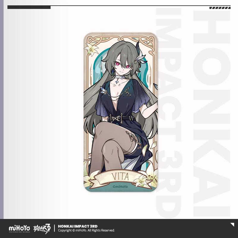 氷川紗夜　ロング缶 崩壊3rd公式店】夜綻芳華 缶バッジ 15元 (予約200日以内発送) | ちゃぱん