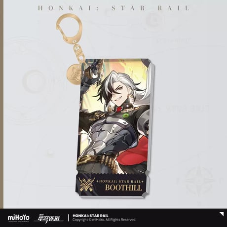 【崩スタ公式店】巡狩運命 アクリルキーホルダー 32元