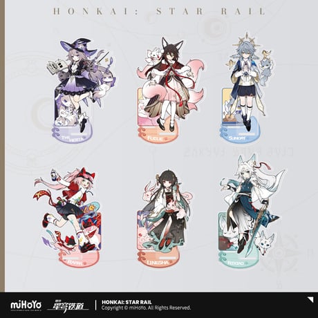 【崩スタ公式店】ちびっこ 猫猫 アクリルスタンド B 48元（予約200日以内発送）