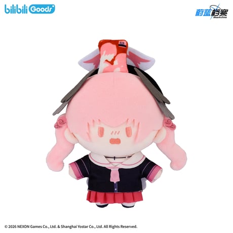【ブルアカ】bilibiliGoods コラボ TOP頂宝 ぬいぐるみ 89元 （予約160日以内発送）