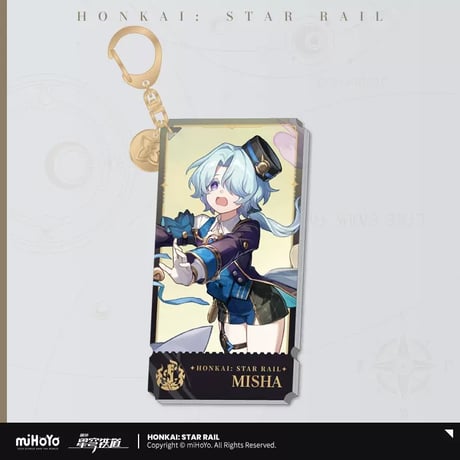 【崩スタ公式店】壊滅運命 アクリルキーホルダー 32元