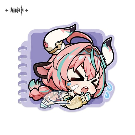 【原神公式店】ナタ ちびキャラ メモ帳 16.8元