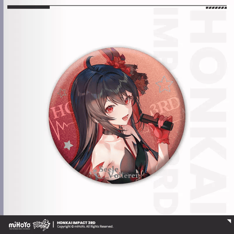 【崩壊3rd公式店】林海綺律 缶バッジ 15元