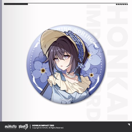 【崩壊3rd公式店】花朝春曦 缶バッジ 15元